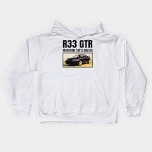 R33 GTR Kids Hoodie